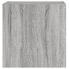 Grauer TV-Wandschrank Proca 40,5x30x40cm (Holz)