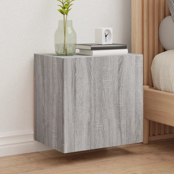Grauer TV-Wandschrank Proca 40,5x30x40cm (Holz)