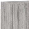 Graue TV-Wandschränke Proca 40,5x30x40cm (2 Stk., Sonoma, Holz)