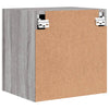 Graue TV-Wandschränke Proca 40,5x30x40cm (2 Stk., Sonoma, Holz)