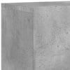 TV-Schrank Betongrau wandmontiert Kincsnicom 80x30x41cm