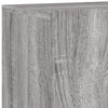 Grauer TV-Schrank zur Wandmontage Kincsnicom 80x30x41cm (2 Stück)