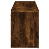 TV-Schrank Räuchereiche Kincsnicom 100x30x41cm (wandmontierbar)