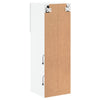 Weißer TV-Schrank mit LED-Beleuchtung Misu 30,5x30x90cm