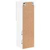 Weißer TV-Schrank mit LED-Beleuchtung Misu 30,5x30x102cm
