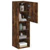 Räuchereiche TV-Schrank mit LED-Beleuchtung Misu 30,5x30x102cm