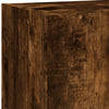 TV-Schrank aus Säuleneiche mit LED-Beleuchtung Misu 40,5x30x90cm