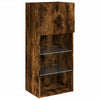 TV-Schrank aus Säuleneiche mit LED-Beleuchtung Misu 40,5x30x90cm