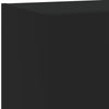 Schwarzer TV-Schrank mit LED-Beleuchtung Misu 40,5x30x102cm