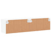 Weißer TV-Unterschrank mit LED-Beleuchtung Vladislava 60x30x30cm (2 Stück)