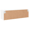 Weißer TV-Unterschrank mit LED-Beleuchtung Vladislava 100x30x30cm