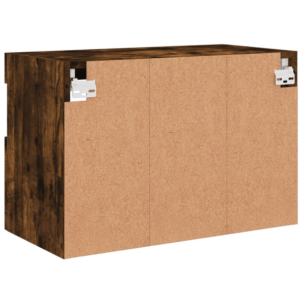 Savanna Eiche TV-Wandschrank Manceva 60x30x40cm (mit LED-Beleuchtung)