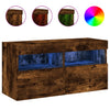TV-Wandschrank Savutammi Manceva 80x30x40cm (mit LED-Beleuchtung)