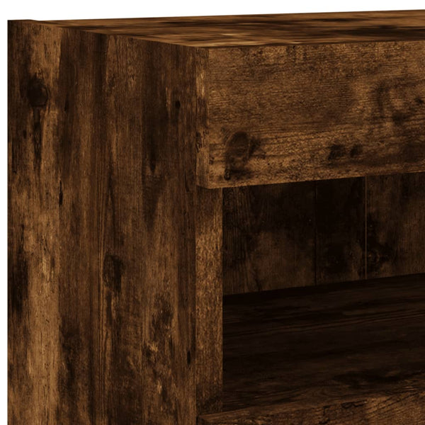 TV-Wandschrank Savutammi Manceva 80x30x40cm (mit LED-Beleuchtung)