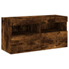 TV-Wandschrank Savutammi Manceva 80x30x40cm (mit LED-Beleuchtung)