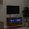 TV-Wandschrank Savutammi Manceva 80x30x40cm (mit LED-Beleuchtung)