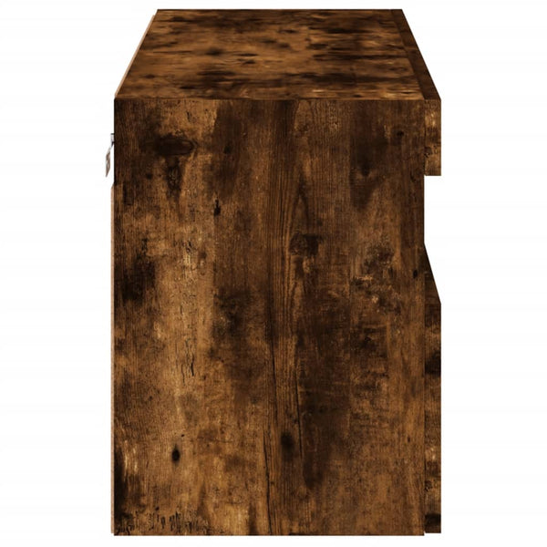 TV-Wandschrank Savutammi Manceva 80x30x40cm (mit LED-Beleuchtung)