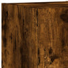 Räuchereiche TV-Wandschrank Genutu 30,5x35x30cm (mit LED-Beleuchtung)