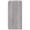 Harmaa tv-seinäkaappi Genutu 30,5x35x70cm (led-valoilla sonoma)