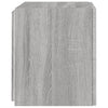 Harmaa tv-seinäkaapit led-valoilla Genutu 40,5x35x40cm (2 kpl sonoma)