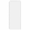 Weißer TV-Wandschrank Genutu 40,5x35x80cm (mit LED-Beleuchtung)