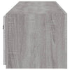 Harmaa tv-seinäkaapit led-valoilla Genutu 80x35x31cm (2 kpl sonoma)