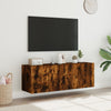 Savutammi tv-seinäkaapit Genutu 60x35x41cm (led-valoilla 2 kpl)