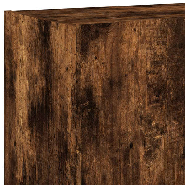 Savutammi tv-seinäkaapit Genutu 60x35x41cm (led-valoilla 2 kpl)