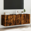 Savutammi tv-seinäkaapit Genutu 60x35x41cm (led-valoilla 2 kpl)