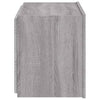 Harmaa tv-seinäkaappi Genutu 60x35x41cm (led-valoilla sonoma)