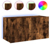 Fernsehschrank Savutammi Genutu 80x35x41cm (mit LED-Beleuchtung)