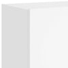 Weißer TV-Wandschrank Genutu 100x35x41cm (mit LED-Beleuchtung)
