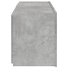 TV-Wandschrank Genutu betongrau 100x35x41cm (mit LED-Beleuchtung)