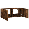 Savanneiche TV-Wandschrank Genutu 100x35x41cm (mit LED-Beleuchtung)