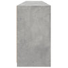 Betoninharmaa senkki led-valoilla Layla 181,5x37x67cm