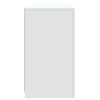 Weißes Sideboard mit LED-Beleuchtung Alstani 202x37x67cm