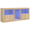 Sideboard Sonoma-Eiche Covalenco mit LED-Beleuchtung 162x37x67cm
