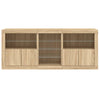 Sideboard Sonoma-Eiche Covalenco mit LED-Beleuchtung 162x37x67cm