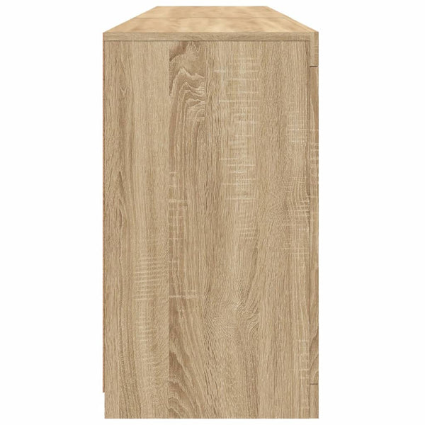 Sideboard Sonoma-Eiche Covalenco mit LED-Beleuchtung 162x37x67cm