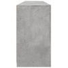 Betoninharmaa senkki led-valoilla Covalenco 162x37x67cm