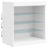 Weißes Sideboard mit LED-Beleuchtung Bazar 181,5x37x67cm