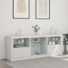 Weißes Sideboard mit LED-Beleuchtung Bazar 181,5x37x67cm