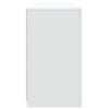 Weißes Sideboard mit LED-Beleuchtung Bazar 181,5x37x67cm