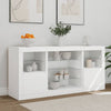 Weißes Sideboard mit LED-Beleuchtung Anghe 142,5x37x67cm