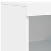 Weißes Sideboard mit LED-Beleuchtung Govorel (3-teilig, Holz)