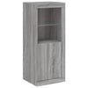 Graue Kommoden mit LED-Beleuchtung Govorel 3 St. (Sonoma Holz)