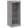 Graue Kommoden mit LED-Beleuchtung Govorel 3 St. (Sonoma Holz)