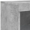 Betongraue Sideboards mit LED-Beleuchtung Taisea 3 St. (Holz)