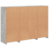 Betongraue Sideboards mit LED-Beleuchtung Taisea 3 St. (Holz)