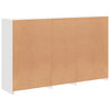 Weißes Sideboard mit LED-Beleuchtung Dumitrea 162x37x100cm